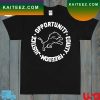 Opportunity Equity Freedom Justice Green Bay Football T-Shirt
