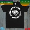 Opportunity Equity Freedom Justice Miami Football T-Shirt