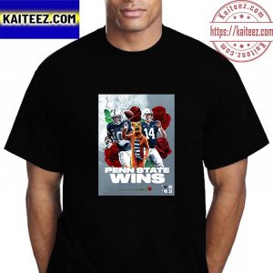 Penn State Football Wins The Rose Bowl Game Vintage T-Shirt