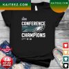 Philadelphia Eagles 2022 NFC Champions Shadow Cast T-Shirt