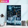 Philadelphia Eagles Fly Eagles Fly Take Down San Francisco 49ers Advance To Super Bowl LVII Home Decor Canvas-Poster