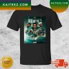 Philadelphia Eagles Miles Sanders A J Brown Devonta Smith Jalen Hurts Abbey Road Signatures T-shirt