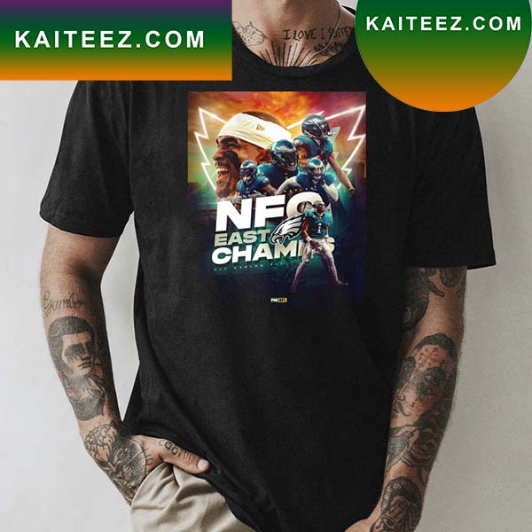 Philadelphia Eagles NFC East Champs T-shirt - Kaiteez