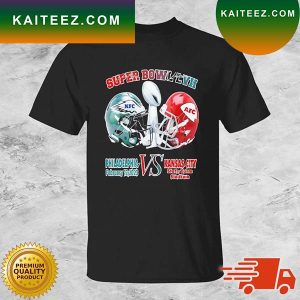 Philadelphia Eagles Vs Kansas City Chiefs Super Bowl LVII 2023 T-shirt