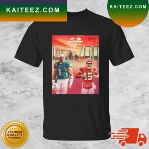 Philadelphia Eagles Vs Kansas City Chiefs Super Bowl LVII T-shirt