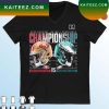 Philadelphia Eagles vs. San Francisco 49ers 2022 NFC Championship ticket exchange T-shirt