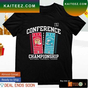 Philadelphia Eagles vs. San Francisco 49ers 2022 NFC Championship ticket exchange T-shirt