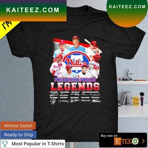 Philadelphia Phillies Legends 2023 signature T-shirt