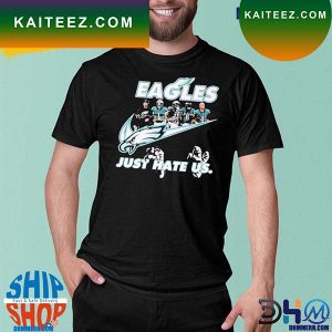 Philadelphia eagles just hate us signatures 2023 T-shirt