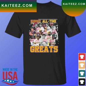 Pirates all time greats signatures 2023 T-shirt