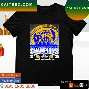 Pittsburgh 2022 Sun Bowl champions T-shirt