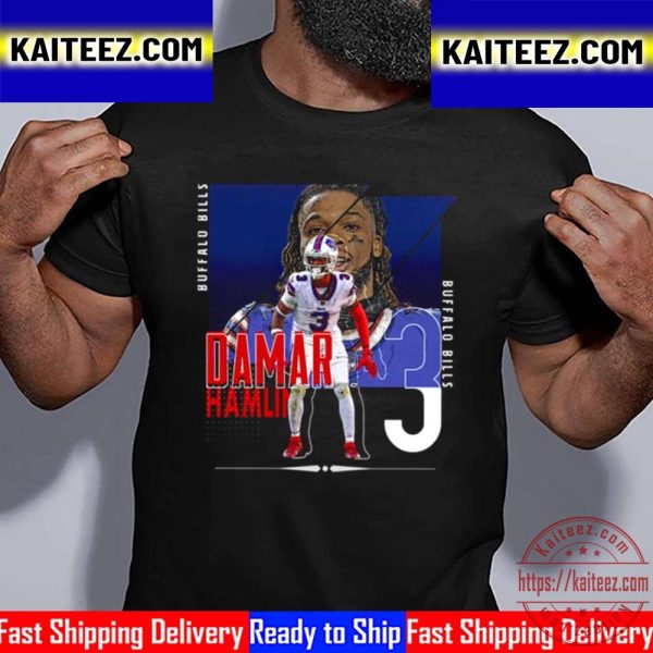 Pray For Damar Hamlin Love For 3 Vintage T-Shirt