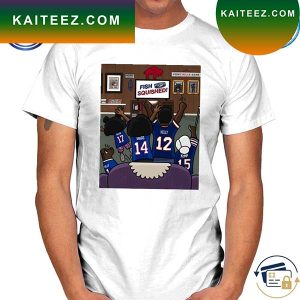 Premium Buffalo Bills Generations united in this rivalry Fish Squished First Bills Game Air T-Shirt