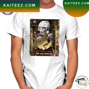Premium Colorado Avalanche Cale Makar Winner NHL 23 Team Of The Year T-Shirt