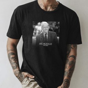 Pro Football Hall Of Famer Art McNally Has Passed Away 1925 – 2023 Style T-Shirt