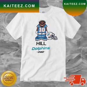 Pro Standard Tyreek Hill White Miami Dolphins Player Avatar Graphic T-shirt