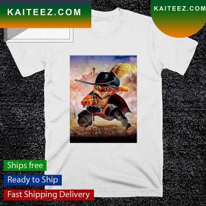 Puss in Boots the last wish movie poster T-shirt