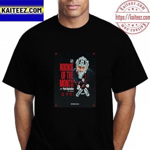 Pyotr Kochetkov Is NHL Rookie Of The Month For December With Carolina Hurricanes Vintage T-shirt