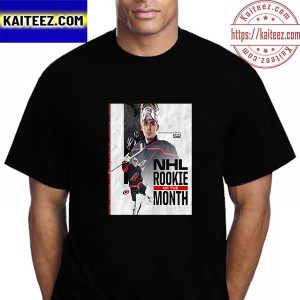 Pyotr Kochetkov NHL Rookie Of The Month For Carolina Hurricanes Vintage T-shirt