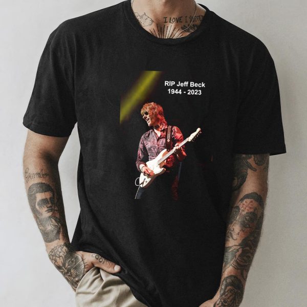 RIP Jeff Beck 1944 - 2023 Rest In Peace Premium T-Shirt - Kaiteez