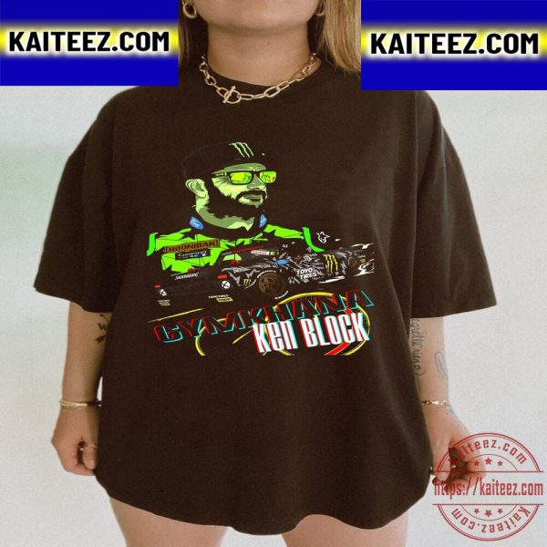 RIP Legend 43 Ken Block Racing Car Vintage T-Shirt