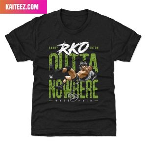 Randy Orton RKO Outta Nowhere WWE Champion With His Signature Style T-Shirt