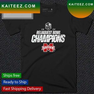 Reliaquest Bowl 2023 Mississippi State Champions T-Shirt