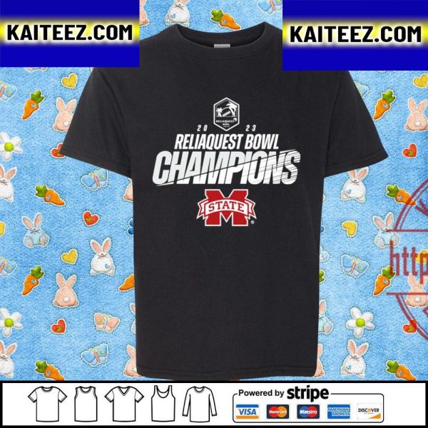 Reliaquest Bowl 2023 Mississippi State Champions Vintage T-Shirt