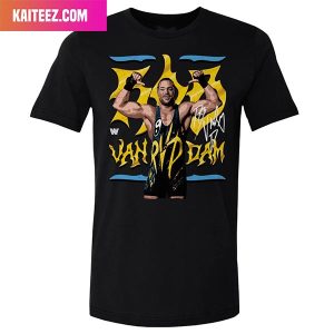 Rob Van Dam Pose With His Signature WWE Style T-Shirt