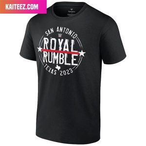San Antonio x WWE Royal Rumble Texas 2023 Style T-Shirt