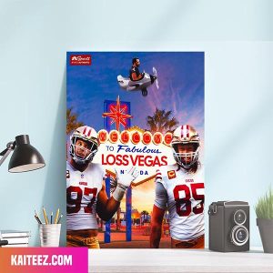 San Francisco 49ers The House Doesn’t Always Win In Las Vegas Home Decorations Poster-Canvas
