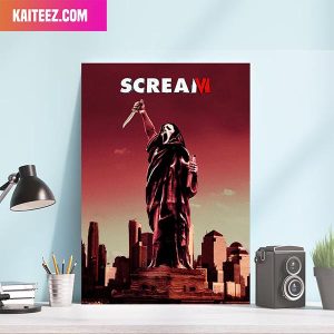 Scream VI – Ghostface is Trending Canvas-Poster