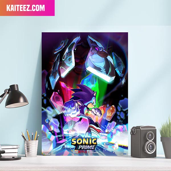 Sonic Prime Season 2 Has Been Confirmed To Be On Netflix July 13th Home  Decor Poster Canvas - Byztee