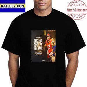 Stetson Bennett Most TDs With Georgia Football In National Championship Game Vintage T-Shirt