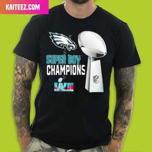 Super Bowl LVII Philadelphia Eagles Super Bowl Champions Fan Gifts T-Shirt