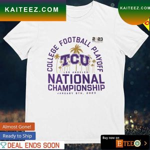 TCU Horned Frogs College Football Playoff 2023 National Championship T-shirt