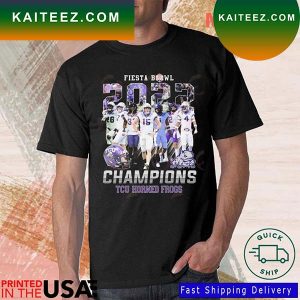 TCU Horned Frogs Fiesta Bowl 2022 Champions T-shirt