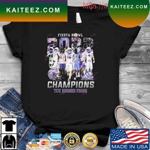 TCU Horned Frogs Fiesta Bowl 2022 Champions T-shirt