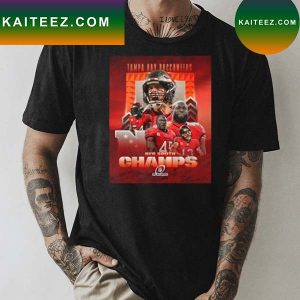 Tampa Bay Buccaneers 2022 NFC South Champ poster T-shirt