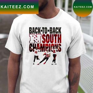 Tampa Bay Buccaneers Back to Back NFC South Champs 2021 2022 T-shirt