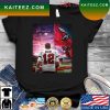 The Cowboys and Bucs face off poster T-shirt