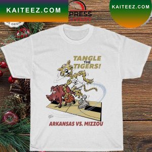 Tangle the tigers Arkansas vs Mizzou T-shirt