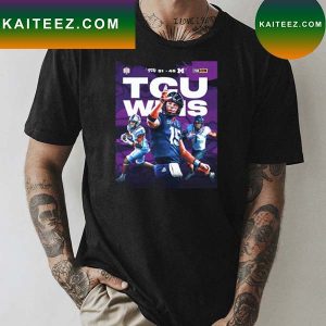 Tcu wins Michigan 2022 Fiesta Bowl champions 51 45 final score T-shirt