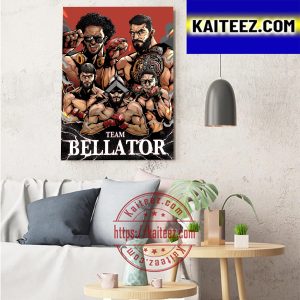 Team Bellator MMA Fan Art Art Decor Poster Canvas