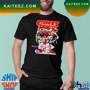 Team Players City Signatures Champions 2022 Chiefs T-Shirt