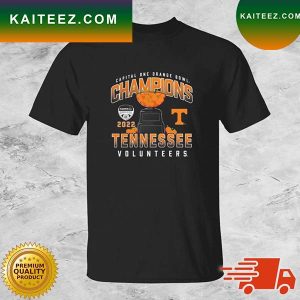 Tennessee Volunteers 2022 Capital One Orange Bowl Champions T-Shirt