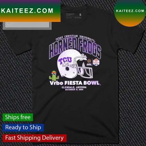 Texas Christian University TCU Horned Frogs Vrbo Fiesta Bowl 2023 T-shirt