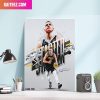 The King Still Reigns LeBron The King James Is Back As A Captain For NBA All Star Home Decorations Canvas-Poster