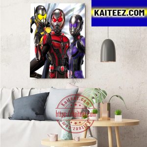 The Ant-Man Family Official Promo Art Art Decor Poster Canvas