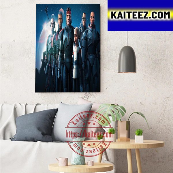 The Bad Batch Season 2 Art Decor Poster Canvas